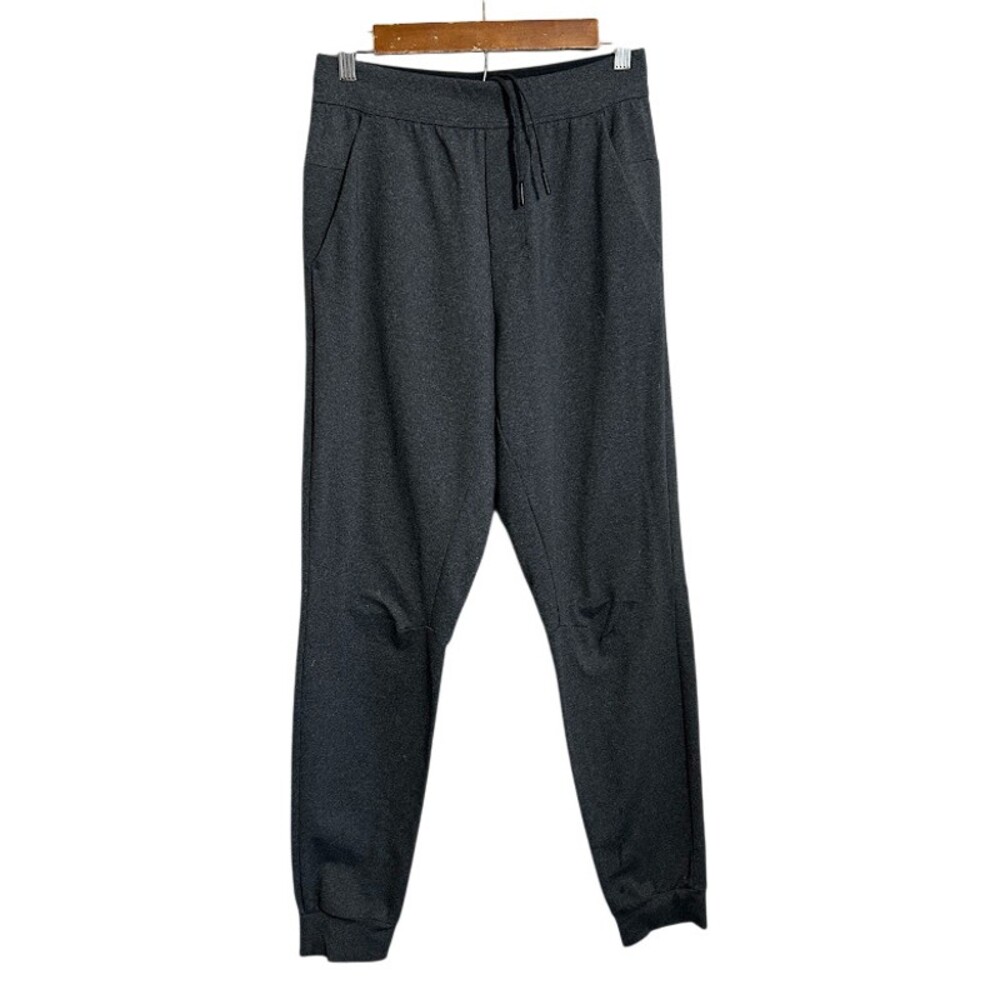 Lululemon Intent Jogger Heathered Black Gray Men’s XS M5569S Drawstring Pockets